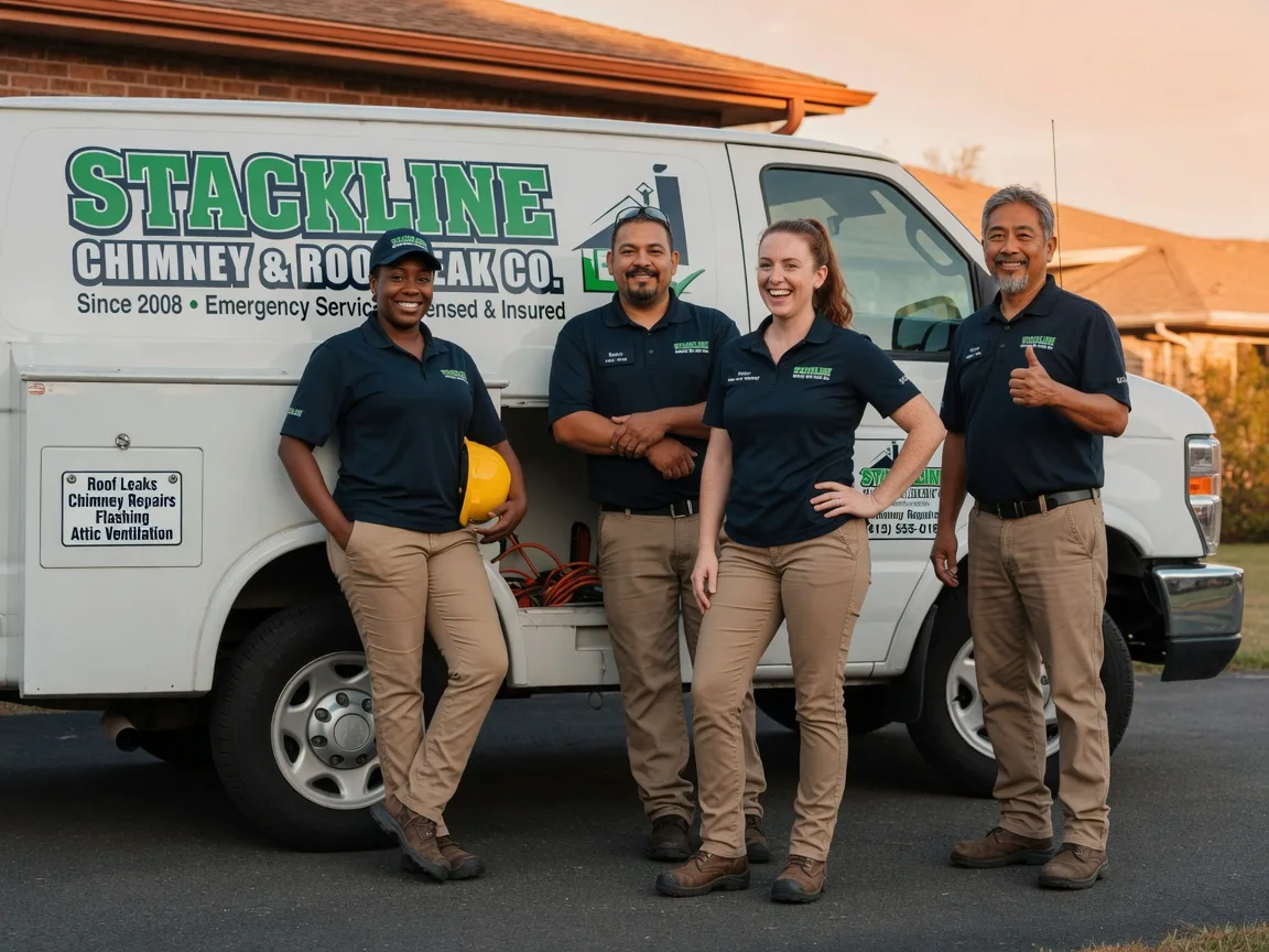 Chimney flashing repair company in Brookfield, GA
